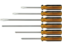 SCREWDRIVER SET, PLASTIC HANDLE 6PCS 64050 TOYA