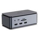 Lindy dokas USB4 43372, 8K 30Hz, 4K 60Hz, 4 USB 10Gbps prievadai, 100W USB PD, 1 HDMI, 1 DisplayPort, 1 RJ45