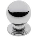 Gtv Ручка для мебели GZ-1155 1315571, 17mm, 23mm, цинковый и алюминиевый сплав, хромированное покрытие, винты в комплекте