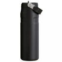 Termopudele ar salmiņu Stanley The IceFlow Bottle Flip Straw 2.0 2811283143 0.7L melna