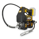 JCB JCB-18PGG-VS Professional 18V akumulatora smērvielas pistole tehnikas un mezglu eļļo&scaron;anai maināms ātrums 400g kārtridžs lokana &scaron;ļūtene