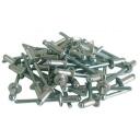 Mega Алюминиевые заклепки 5593122, 12.7mm, 3.2mm, 50шт, подходят для ручных и пневматических заклепочников
