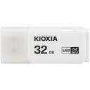 Kioxia Pendrive U301 LU301W032GG4, 32GB, USB 3.2 Gen 1, balta, USB Type-A
