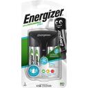 Energizer Pro ACU HR6 POW lādētājs, 421795, 100-240V, 2000mAh, 4 AA akumulatori, pārslodzes aizsardzība, akumulatora indikators