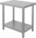Darba galds ar kvadrātveida kājām 100x50 cm, YG-08991, Stils, izturīgs tērauds