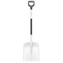 Fiskars Снеговая лопата 1410139, 1310mm, 350mm, 1.4kg, алюминий с нескользящими ручками, усиленный полимер