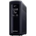 CyberPower UPS sistēma VP1600EILCD, 1600 VA, 960 W, 1 fāze, AVR, LCD displejs, USB, RS-232, 8 kontaktu