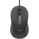 Logitech USB optinė pelė M520, 910-007511, 4000 DPI, 4 mygtukai, 1.8m laidas, ambidekstrinė forma, optinė technologija