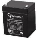 Gembird Laetav aku BAT-12V4.5AH, 12 V, 4.5 Ah, 1.7 kg, 1 aku, kasutusiga 5 aastat