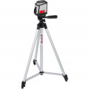 Поперечный лазерный уровень до 12 м + штатив Kreator