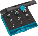 Rīku komplekts, 9 gab., HAZET 1557/9, TORX® profili 1/4", 3/8", 1/2"