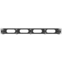 Lanberg Kaabli korraldaja 19" 1U T&uuml;&uuml;p B AK-1205-B, 1U, Must, Plastmass, 5 r&otilde;ngast