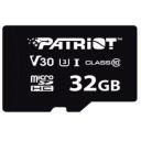 Patriot карта памяти microSDHC PSF32GVX31MCH, 32 ГБ, 90 МБ/с, V30, U3, Class10