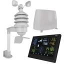 Emos belaidė meteorologinė stotis E6016, E6016, 4x1,5V AA, 3x1,5V AAA, 100m, 433MHz, spalvotas ekranas, žadintuvas