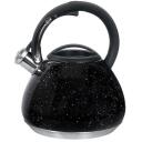 Resto Kettle 90604, 2.7 L, Must korpus, Must k&auml;epide, Roostevaba teras, Hinged vile, 195 mm, 240 mm