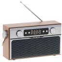 Adler Raadio CR 1183, 16 W, Bluetooth 5.0, 2600 mAh, 2 k&otilde;larit, LCD ekraan, AUX, m&auml;lukaart, USB