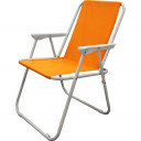 Krēsls kempinga 53x44x75cm oranžs
