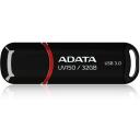 Adata USB флеш-накопитель AUV150-32G-RBK, 32 ГБ, USB Type-A, USB 3.2 Gen 1, скорость чтения 90 МБ/с, скорость записи 25 МБ/с