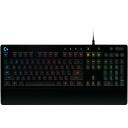 Logitech Klaviatūra 920-008093 RGB LED, 1.8 m, QWERTY, 50 g, 60 ml, Atsparus i&scaron;siliejimui, Multimedijos klavi&scaron;ai, Rie&scaron;o atrama