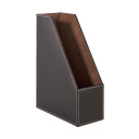 Dokumentu turētājs WALTER 10x27xH34cm, tum&scaron;i brūns 79973 Allit