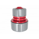 Dārza &scaron;ļūteņu savienotājs 3/4"-1/2", 10 gab., augstas kvalitātes ABS plastmasa, AW61037, AWTOOLS