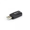 Sbox Skaņas karte USBC-11, 10g, Melna, USB 2.0, USB 1.0, C-Media CM108B, 3,5 mm mono, 3,5 mm stereo
