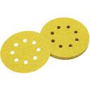 Dewalt H&otilde;&otilde;rdumisplaat DT3101-QZ, 125mm, 40G, 10 tk, kuumuskindel liim, kiire vahetus