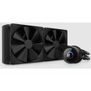 Nzxt Kraken 280 RL-KN280-B1, 2x140mm, 1500RPM, 32.1dB, 99.68cfm, 2800RPM, 400mm torud, TFT-LCD ekraan