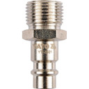 Pneumatic quick coupler for compressors air hoses and pneumatic tools 3/8 inch male thread YT-2401 Yato