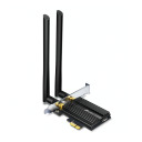 AX3000 Wi-Fi 6 Bluetooth 5.0 PCIe adapter, TP-Link, Archer TX50E, 2402 Mbps, 574 Mbps