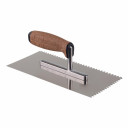 Nerūsējo&scaron;ā tērauda zobainā lāpsta 270mm, 6mm zobi, korķa rokturis, alumīnija kāts, AW27543, BRAND