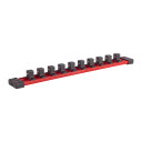 TRIECIENIZTURĪGAS UZGRIEŽŅU MUCIŅAS &mdash; SLIEDES UN SKAVAS, 1/2" IMPACT SOCKET RAIL 350 MM - 1PC, 4932480448 MILWAUKEE