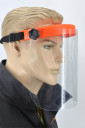Sejas aizsargs ar stiklu 200x200mm oranža AW01008 AWTOOLS