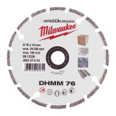 SPEEDCROSS&trade; DHMM, DIAMOND MULTI MATERIAL BLADE 76 - 1 PC, 4932471333 MILWAUKEE