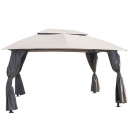 Dārza nojume 3x4m ar moskītu tīklu; 6050