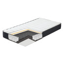 Gulta LARA ar matraci HARMONY UNO 90x200cm, violetī rozā K28882 Allit