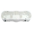 Instaliacinė dėžutė, z / a, balta, 3 vietų, BYLECTRICA