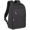 Rivacase kuprinė 8126, 15", 860g, atspari vandeniui, neopreno skyrius, vidinės ki&scaron;enės, juoda