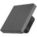 Sonoff viedais gaismas slēdzis M5 2C M5-2C-86M, 100-240 V AC, 2 kanāli, 2200 W, 10 A, Wi-Fi 2.4 GHz, PC V0