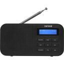 Denver Kaasaskantav raadio 111111000380, 1 W, DAB+, FM, LCD, 1 k&otilde;lar, 1 k&otilde;rvaklappide v&auml;ljund, 3,5 mm, 4 AA patareid