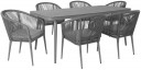 Комплект садовой мебели ECCO стол и 6 стульев, K21177, HOME4YOU