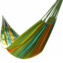 &Scaron;ūpuļtīkls KUNAYALA 127x230 / 320cm, 100% kokvilna, zaļa 20657 HOME4YOU