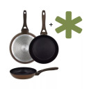 Pruun induktsioonpann Natura Ø26cm kaitsepanniga  24222112