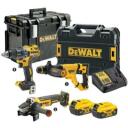 DeWALT 3-Tool Combo Kit DCK327P2T-QW 18V, 5Ah, be&scaron;epiai, 70Nm, 13mm metalinis chuck, bevielis