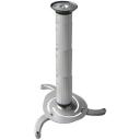 Sunne Projektora stiprinājums uz griestiem PRO03, 10 kg, 130-1060 mm, 360&deg;, 15&deg;, sudraba