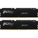 Kingston Fury Beast KF560C36BBEK2-16, 16 GB, 6000 MT/s, DDR5, PC/server, ECC, registreerimata, must