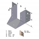 Brusu kurpe U-tips 45X197mm 451025 ESSVE