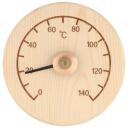 4Living Сауна термометр 3192041, 130mm, 130mm, 0&deg; до +140&deg;, Дерево, Для сауны