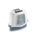 Cat WC nurk kinnine Sprint Corner Plus 56x40x40cm valge/sinine 2196815 STEFANPLAST