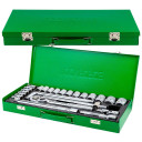 Galvų komplektas 24 vnt., 1/2";, RF-4245B-5 ROCKFORCE